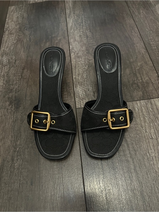 Shoes - coach margot heels